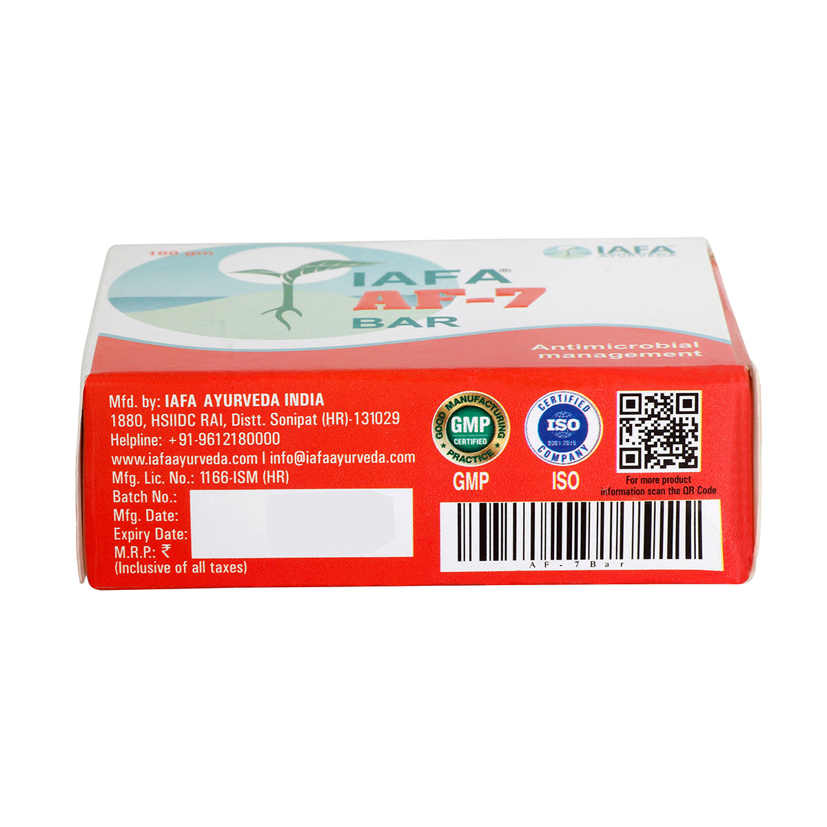 IAFA AF-7 Bar (2 Soap)