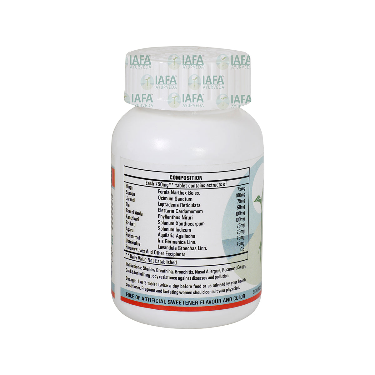 IAFA Respiratory Detox Tablet