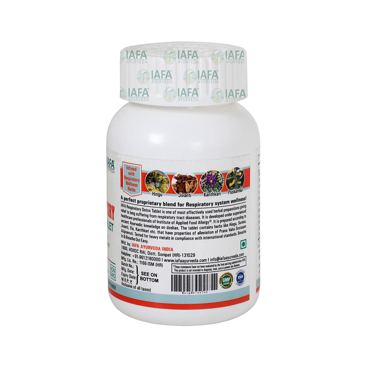 IAFA Respiratory Detox Tablet