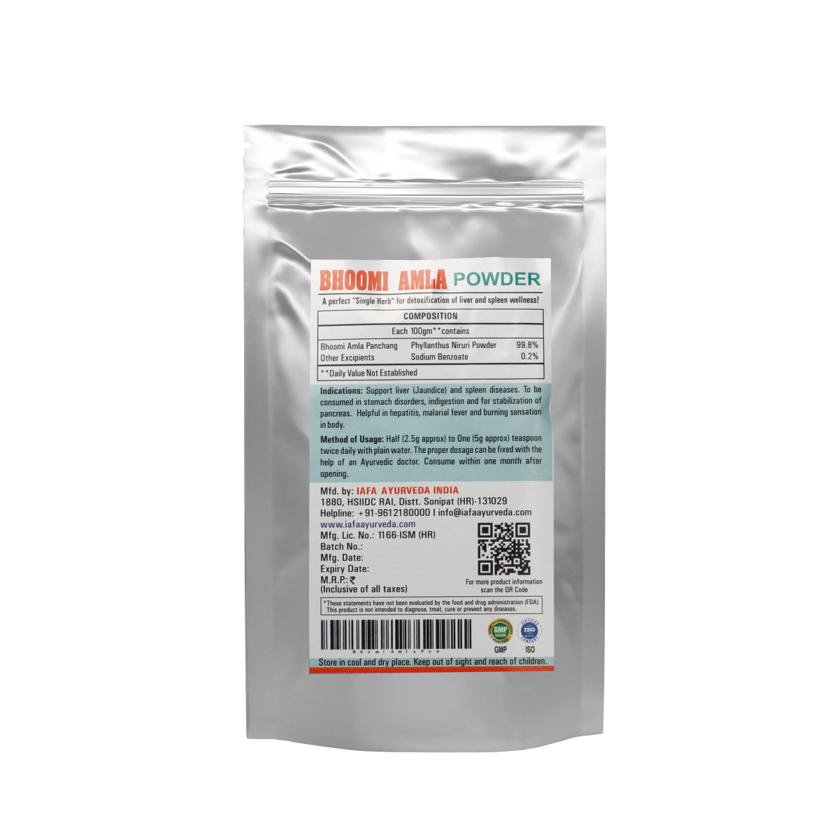 Bhoomi Amla Powder