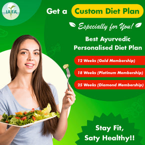 Ayurvedic Personalised Diet (Meal) Plan