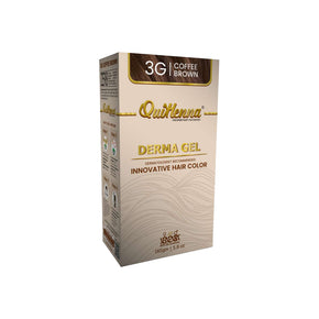 Quikhenna Organic Gel Hair Color (Coffee Brown – 3G)