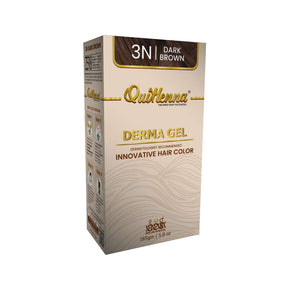 Quikhenna Organic Gel Hair Color (Dark Brown - 3N)