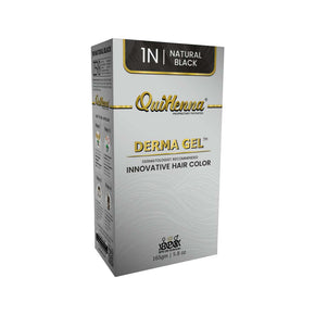 Quikhenna Organic Gel Hair Color (Natural Black - 1N)