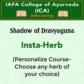 Insta-Herb (Personalize Course- Choose any herb of your choice)